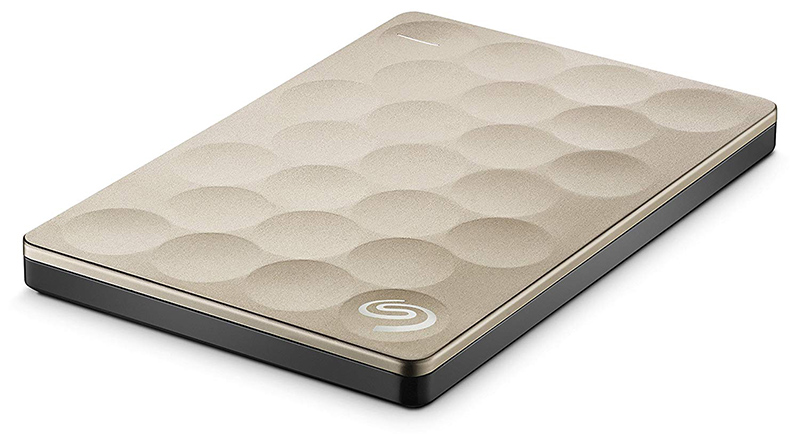Seagate Backup Plus Slim Ultra Slim Disque dur externe portable or or 2TB
