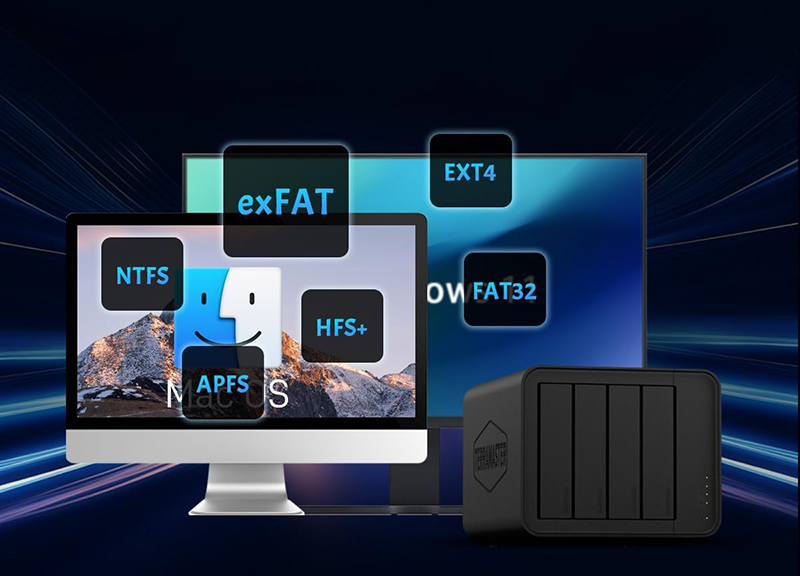 Details TERRAMASTER D8 Hybrid 8 Baies HDD NVMe Boîtier USB 3.2 Gen 2