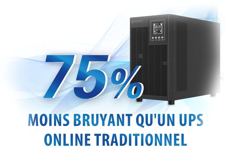 Test Complet Onduleur Atlantis A03-OP3002XLN 3000VA - L'UPS Ultra Silencieux qui Change Tout