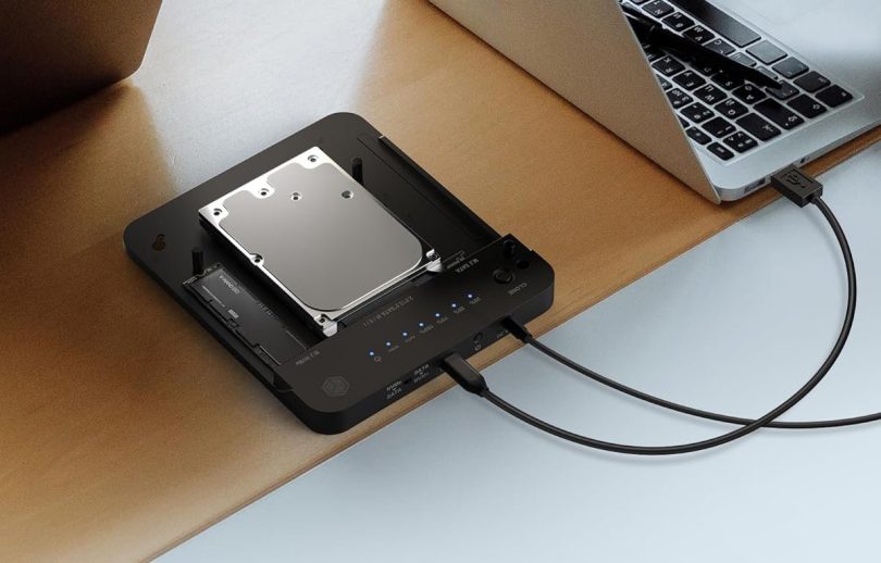 Test ICY BOX Station de clonage et Lecteur de disques durs HDDM.2 NVMe SSD USB 3.2 Gen 2 Notre Avis Complet