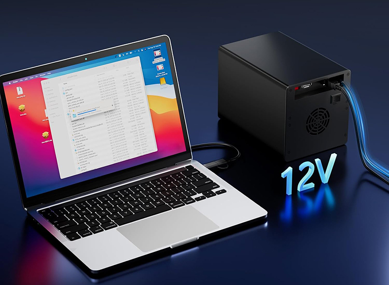 Test et Avis du CENMATE - Boîtier Disque Dur 4 Baies avec Ventilateur