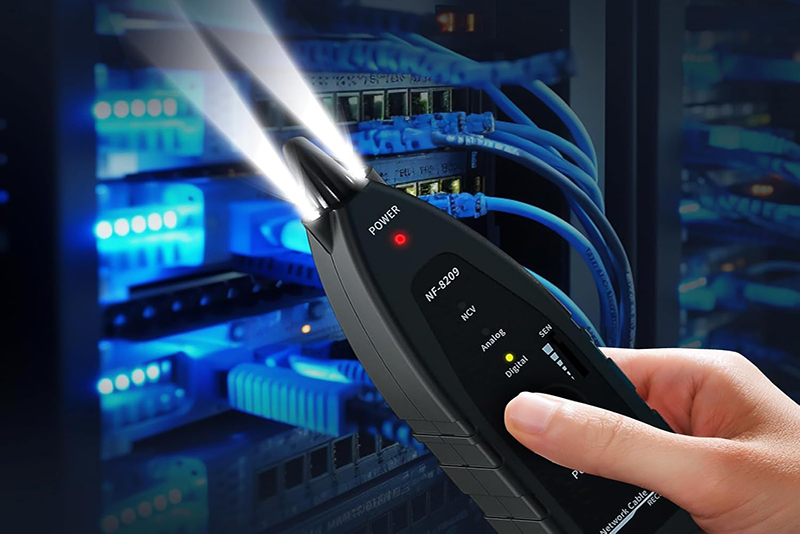 Testeur de câble avancé avec tracker de fil - PoE NOYAFA