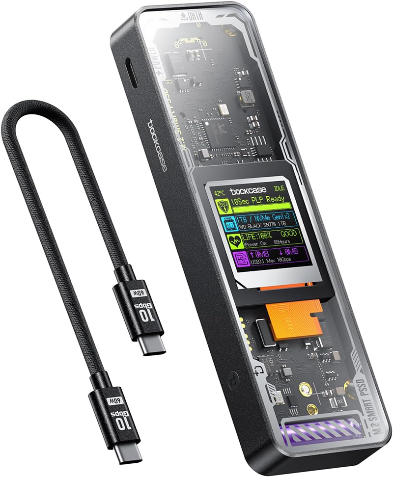 Avant DOCKCASE Boîtier M.2 SSD NVMe Le Test Complet qui Révolutionne le Stockage Externe