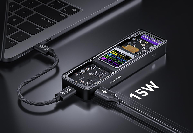 DOCKCASE Boîtier M.2 SSD NVMe Le Test Complet qui Révolutionne le Stockage Externe